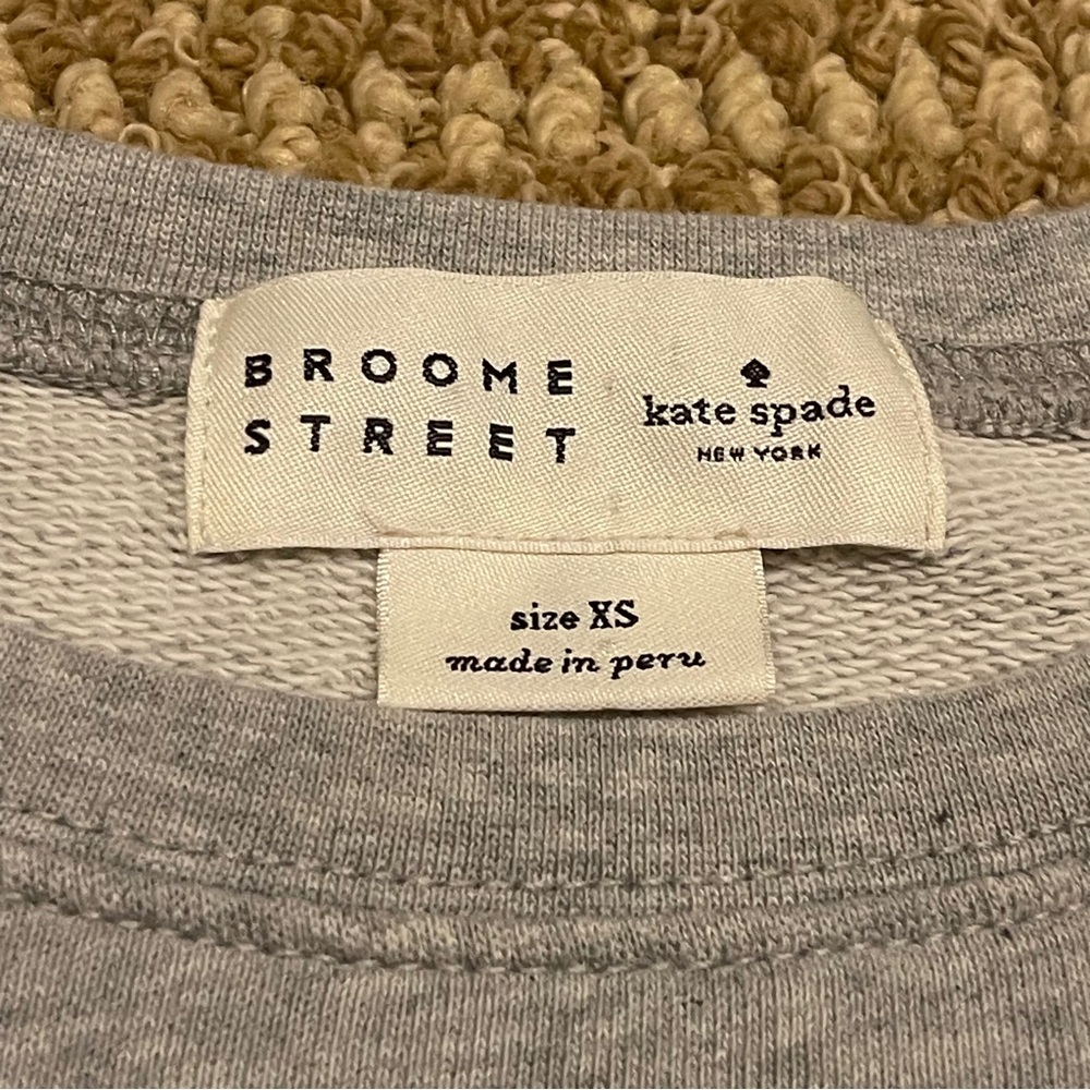Kate Spade Broome Street Make Magic Happen Rabbit Ears Sweatshirt XS - Picture 4 of 7